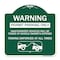 Signmission Permit Parking Only Unauthorized Vehicles Will Be Towed at Vehicle Owners Expense To, GW-1818-23309 A-DES-GW-1818-23309 - alternate 1